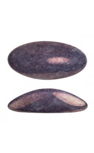 Les perles par Puca® Athos Cabochon 3D Opaque mix amethyst/gold ceramic look 03000/15726
